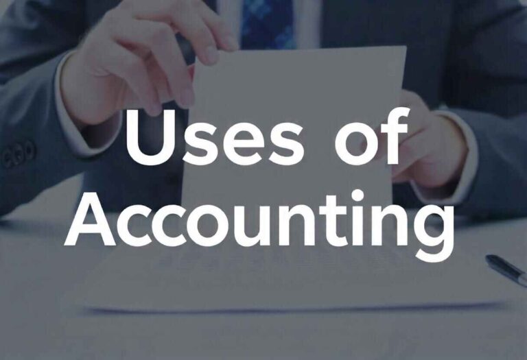 A visual representation of the top 10 important uses of accounting, including tracking income and expenses, budgeting, decision-making, legal compliance, and cash flow management.